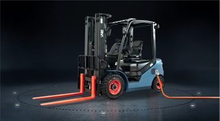 Lithium Battery Forklift (Diesel Chassis) Basic