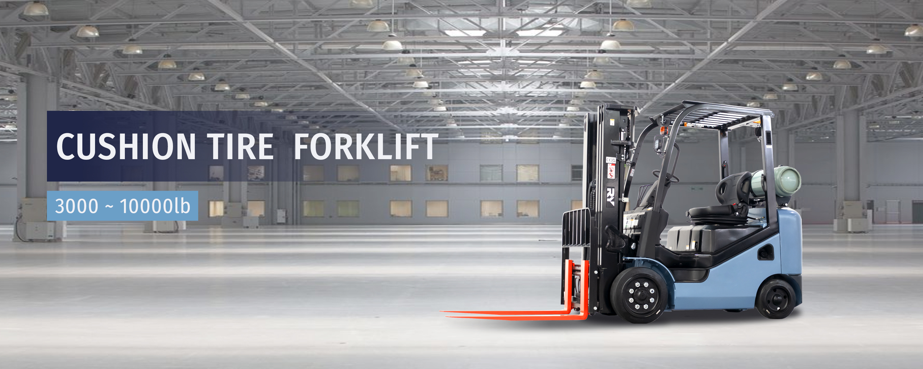 Electric Forklift for High-Density Warehousing