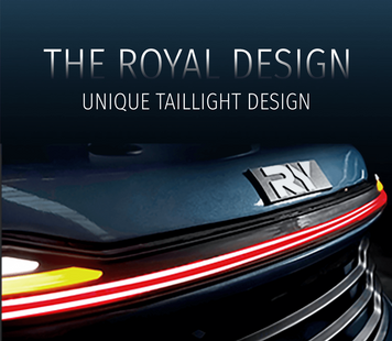 Through-type taillights