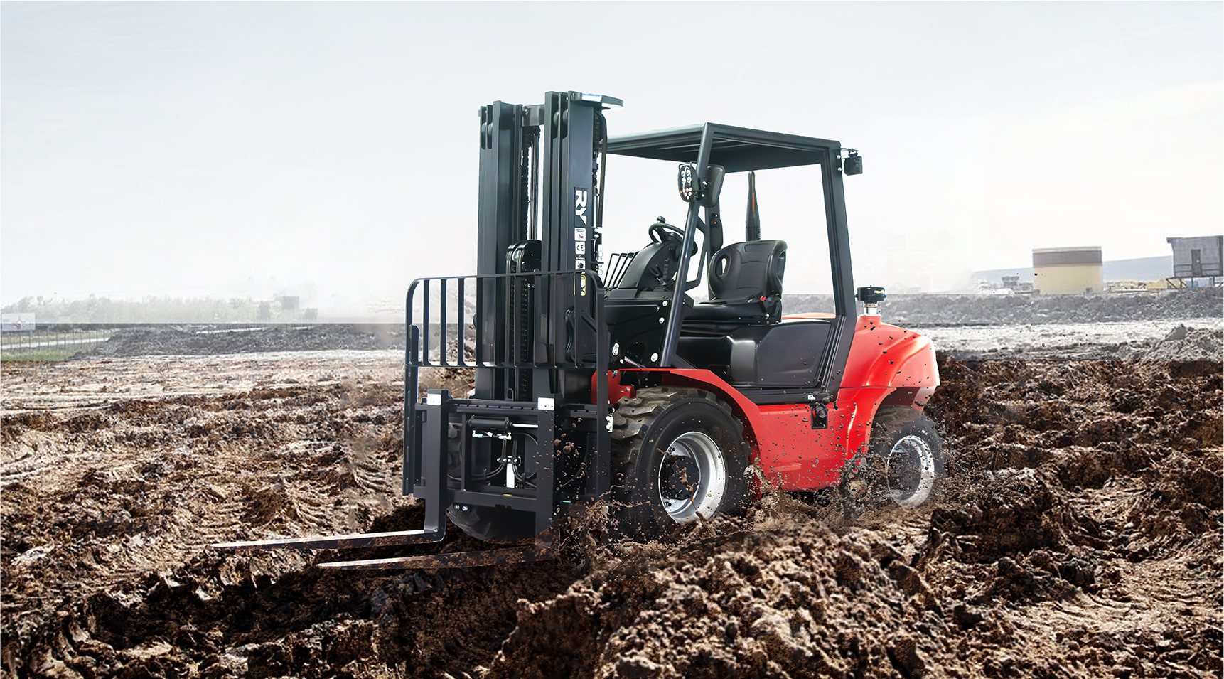 Royal New Generation 4x4 Rough terrain Forklift T20-T50
