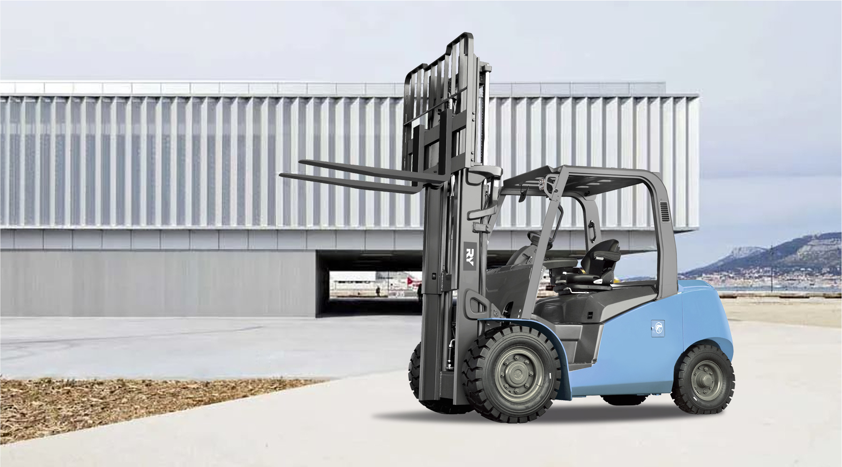 Royal New Generation Lithium Battery Forklift (Diesel Chassis)